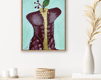 Rashid Johnson God Painting (closed Eyes) Poster - Etsy