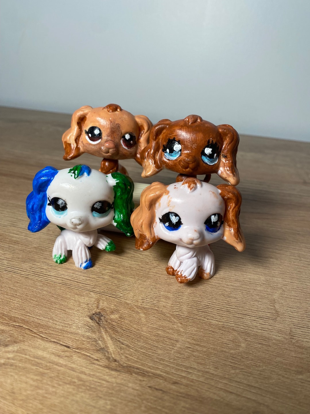 LPS Custom Painted Cocker Spaniels Littlest Pet Shop Etsy
