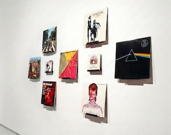 Vinyl Record Shelf | Album Wall Mount Display