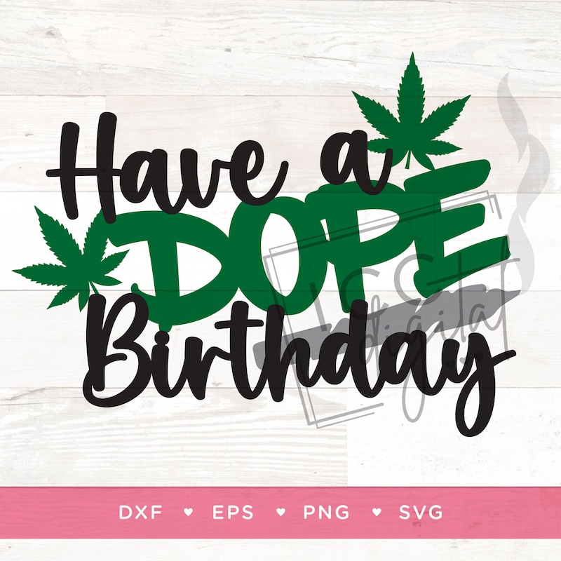 Weed Birthday Card - Etsy