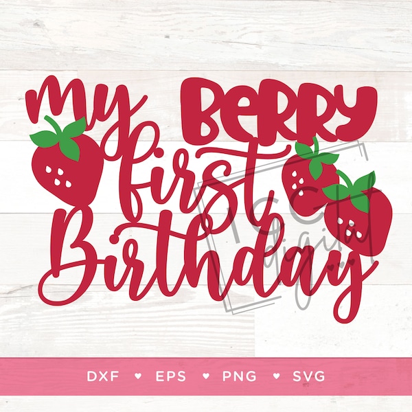 Berry 1st Birthday - Etsy