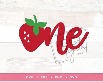 Berry One Digital File, Berry 1st Birthday, Strawberry 1st Birthday, Berry Onesie, First Birthday, Sublimation, Vector, Digital Download