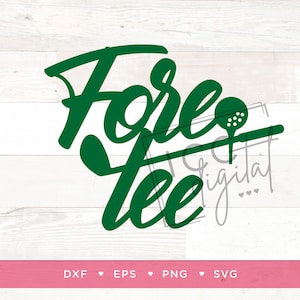Arquivo digital ForeTee, topo de bolo de aniversário de 40 anos de golfe, camiseta de aniversário de golfe, golfe masculino, golfe feminino, sublimação, vetor, download digital