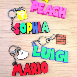 Mario Name Badge