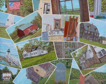 Andrew Wyethの直筆サイン入りリトグラフ「Jacklight」 Original