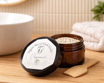 Natural Tooth Powder – Certified Organic, Vegan & Handmade