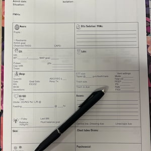 PICU Report Sheet Version 1