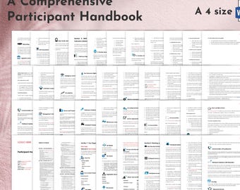 NDIS Participant Handbook Template Digital Download