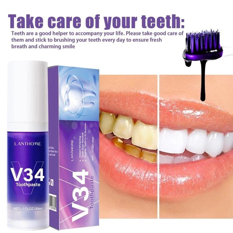 V34 Colour Corrector Serum for Teeth Brightening for Best Summer