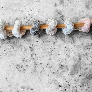 Faux fur hair tie