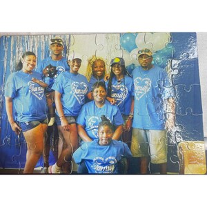 Personalized photo puzzle