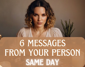 6 six messages from your person, love messages from your person, psychic love reading, twinflame reading, love reading, tarot reading