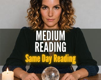 Medium Reading, Connecting With A Loved One Who Passed, Their Feelings & Energy, Memorial Tribute Psychic Reading, Same Day