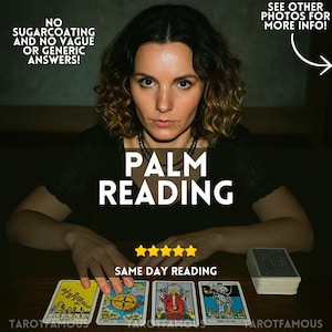 palm reading, palm interpretation, palm analysis, hand reading, palm insights, palm predictions, psychic medium reading, tarot reading
