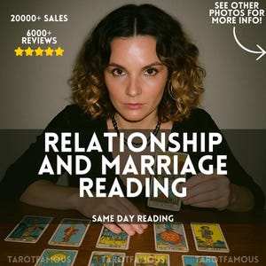 Psychic Love Tarot Reading: Relationship & Marriage Insights (PDF) image 1