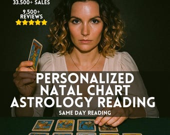 Personalized Birth Chart Astrology Reading | Detailed Natal Chart Interpretation & Spiritual Clarity Insights
