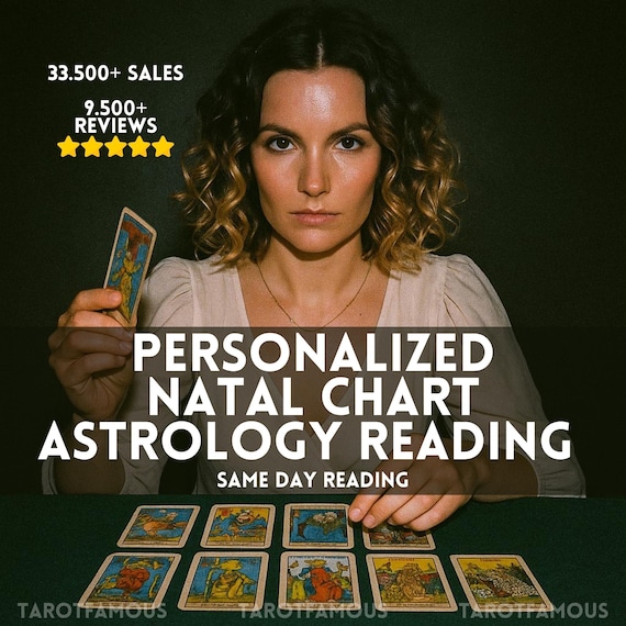 Personalized Birth Chart Astrology Reading | Detailed Natal Chart Interpretation & Spiritual Clarity Insights