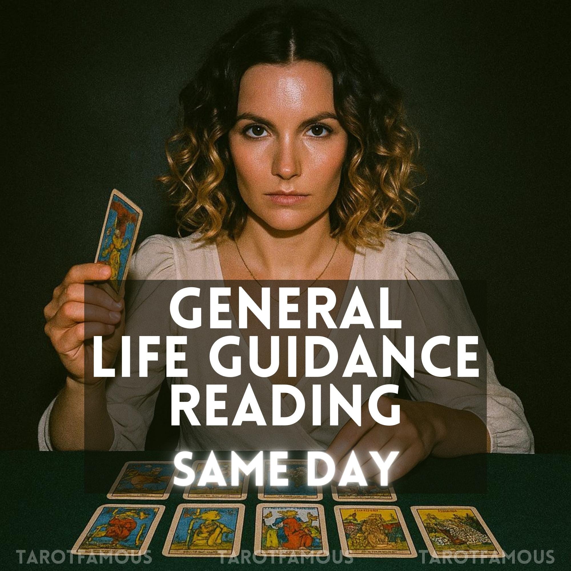 Psychic Reading | General Life Guidance Tarot Reading | Love Career Spirituality | Same Day Delivery | Intuitive Oracle Cards