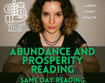 Abundance and Prosperity Tarot Reading | Psychic Money Energy Guidance | Manifest Wealth and Financial Success Insight | Career Reading