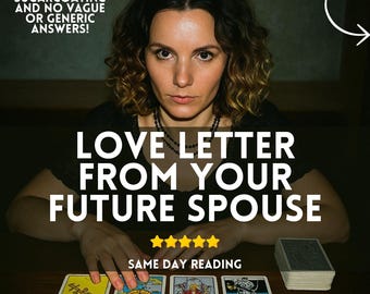 Psychic Love Reading: Channeled Love Letter From Future Spouse (PDF)