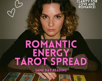 Romantische Energie Tarot Legung | Future Love Tarot Legung mit psychischen Einsichten | Beziehung und Soulmate Anleitung | Psychische Liebeslesung