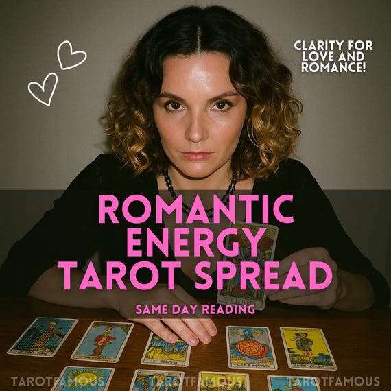 Romantic Energy Tarot Spread | Future Love Tarot Reading with Psychic Insights | Relationship and Soulmate Guidance | Psychic Love Reading