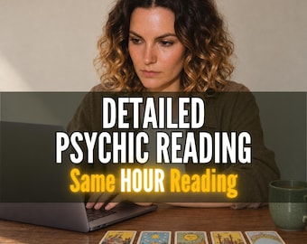 Same Hour Psychic Reading, Fast Detailed Intuitive Guidance, Urgent Love & Career Insight Delivered Today, Quick Psychic Answers