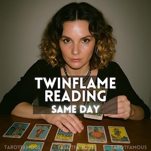 twin flame psychic reading, twin flame journey guidance, separation reunion love reading, soulmate connection, same day reading