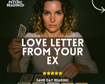 Psychic Love Reading: Channeled Love Letter From Your Ex (PDF)