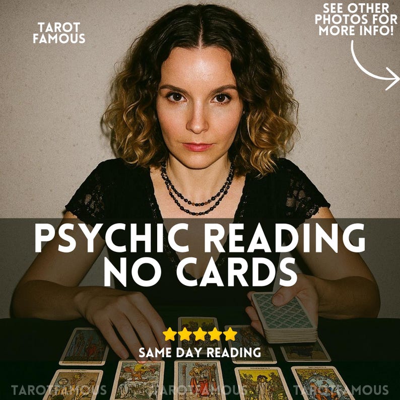 psychic reading, no cards reading, medium psychic insights, spiritual psychic guidances, psychic advices, accurate psychic reader image 1