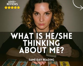 Psychic Tarot Reading: What Does He/She Think? (PDF)