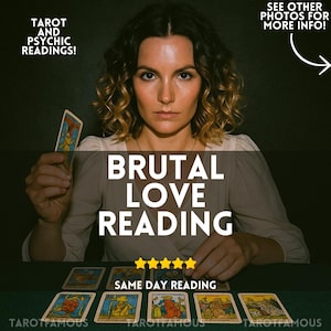 Liebes-Lesung, Liebes-Tarot-Lesung, brutale Liebes-Lesung, unverblümte Legung, keine Zuckerbeschichtung, detaillierte genaue Legung, mittlere Liebeseinsichten