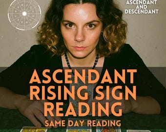 Ascendant Rising Sign Reading | Personalized Astrology Chart Report | Discover Your True Personality & Life Path | Horoscope Reading