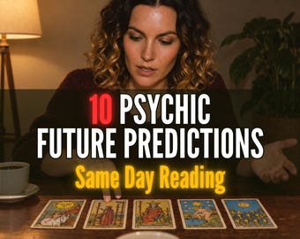10 Psychic Future Predictions, Blind Reading No Questions Asked, Love Career & Life Predictions For The Year Ahead, Same Day