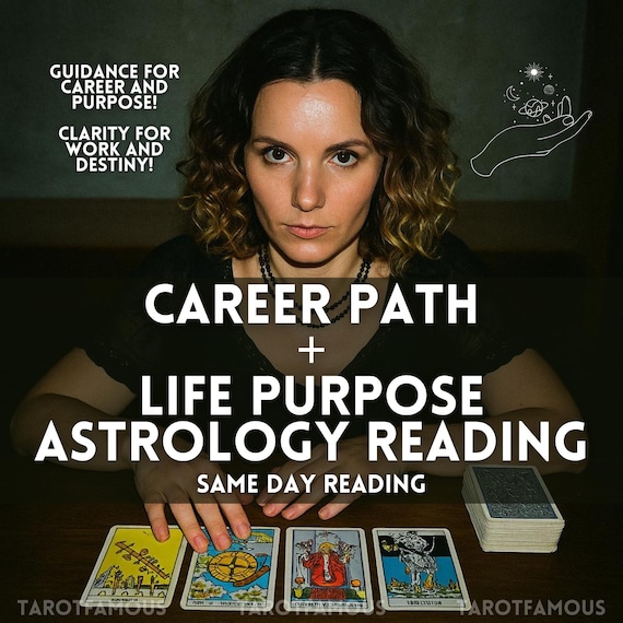 Personalized Career Path Astrology Reading: Natal Chart Analysis (PDF Report