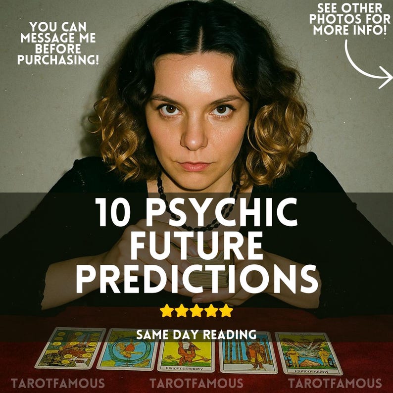 10 psychic future predictions, psychic predictions, prediction reading, future insights, medium tarot insights, tarot predictions image 1