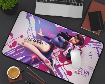 Overwatch Dva Mouse Pad