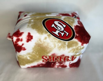 49er Tie Dye Cosmetic Bag