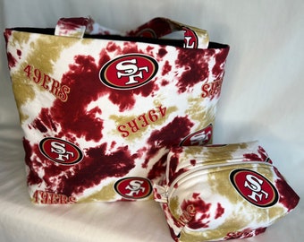 49er Tie Dye Tote Set