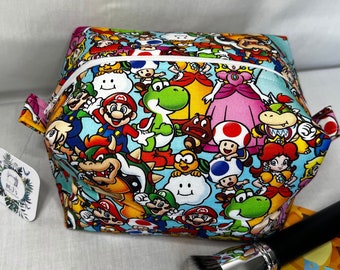 Mario and Friends Cosmetic Bag