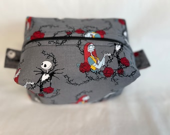 Jack & Sally Cosmetic Bag