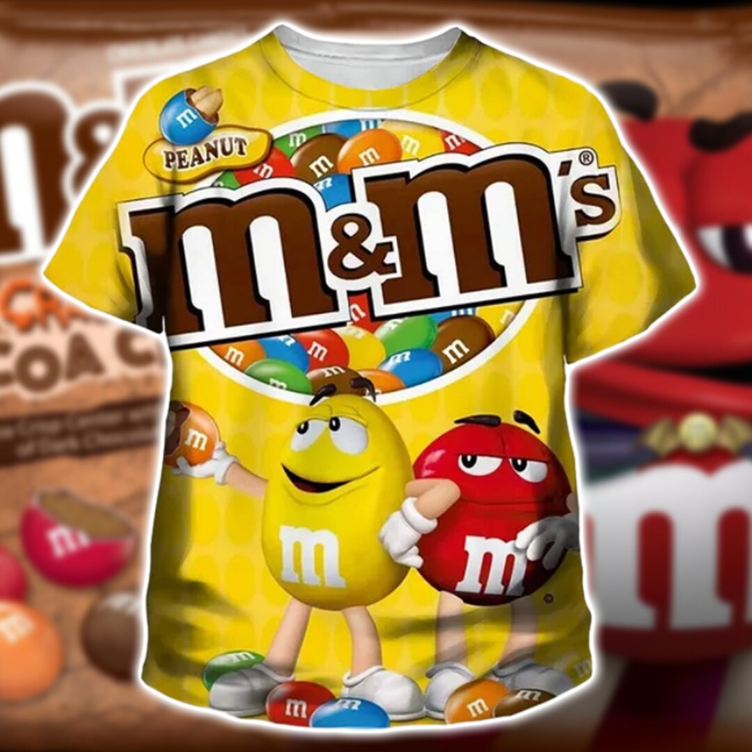 M and M Halloween Costume 3D Hoodie M&M Face Halloween Etsy
