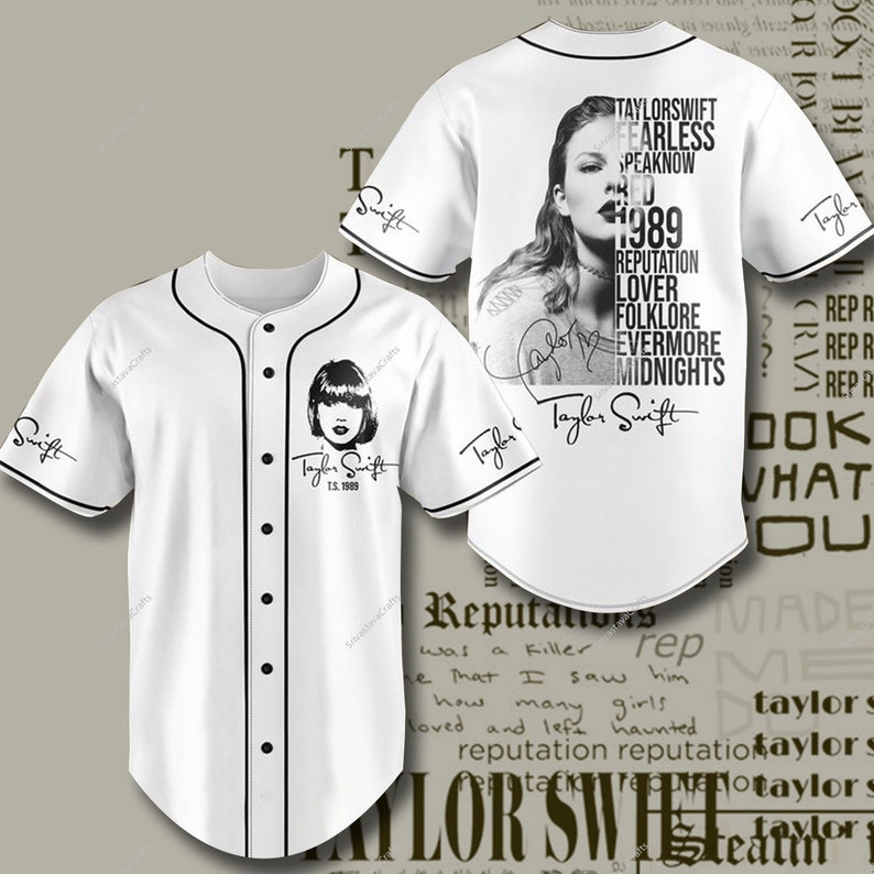 Personalized the Eras Tour Adult Baseball Jersey Swiftie Etsy Canada