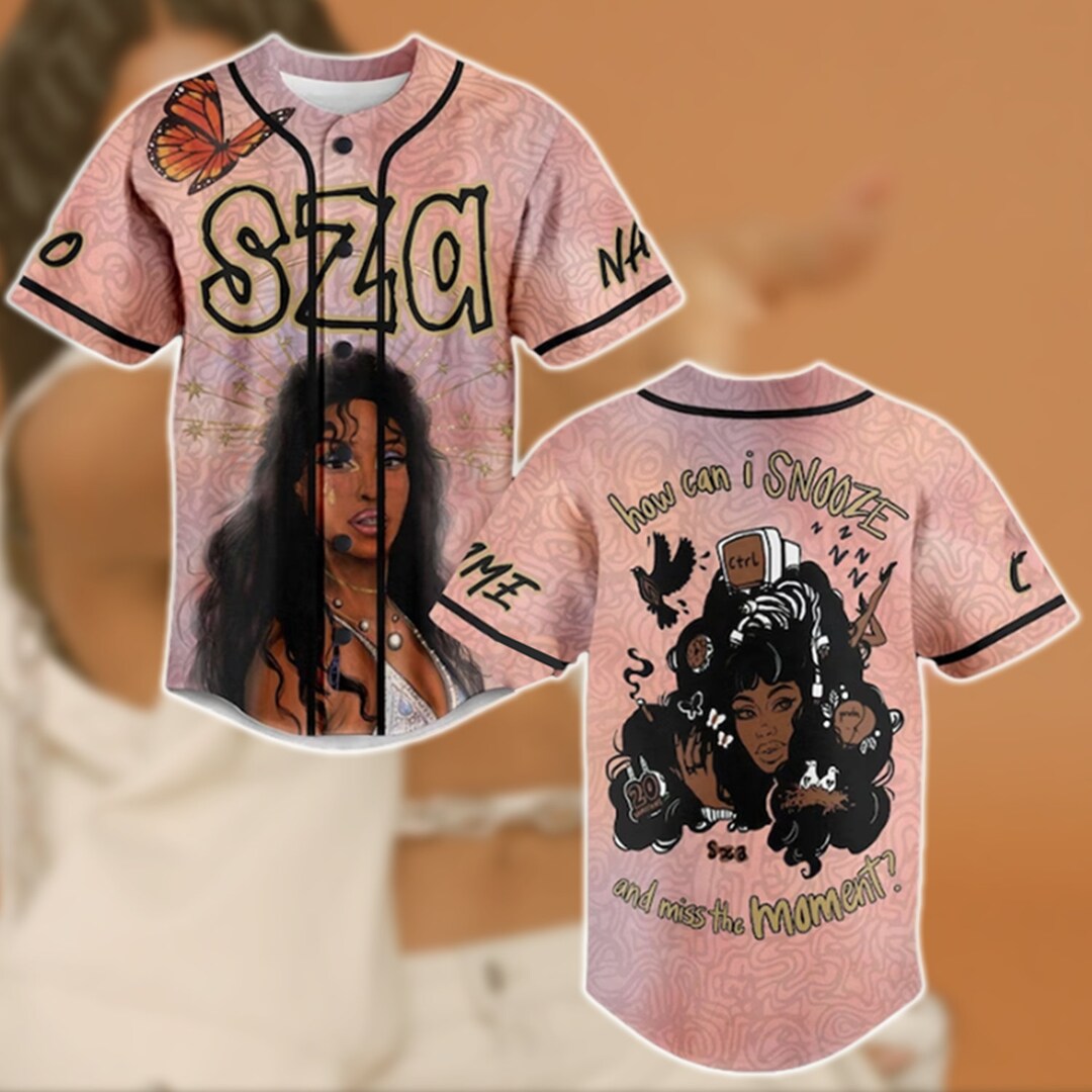 SZA Baseball Jersey SZA Good Day Jersey Shirt SOS New Album Etsy Canada