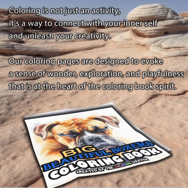 Big Beautiful Boxers Coloring Pages | Instant Download | Coloring Pages ...