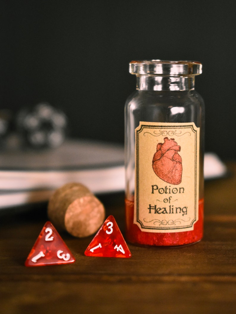 Dnd Potion Functional Healing Potion RPG Gift Potion of Healing for