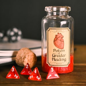 D&D Potion of Greater Healing | Functional Healing Potion