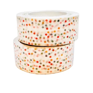 Colorful Tiny Dots Washi Tape