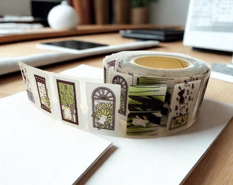 Windows in Cat World Sticker Tape