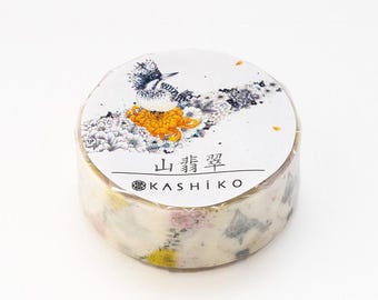 Kingfisher Among Flowers Washi Tape